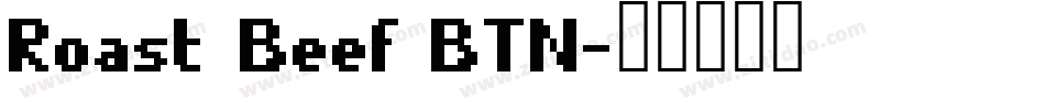 Roast Beef BTN字体转换